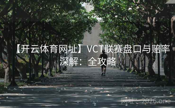 【开云体育网址】VCT联赛盘口与赔率深解：全攻略