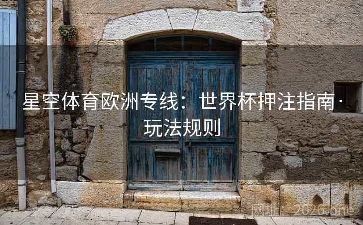 星空体育欧洲专线：世界杯押注指南·玩法规则